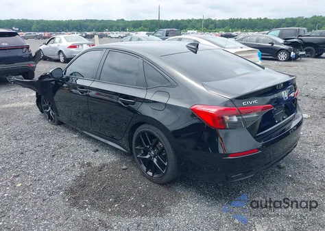 2024 Honda Civic Sport из США, поврежденный, VIN 2HGFE2F50RH591354